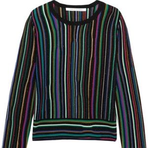 Diane von Furstenberg Arisha striped sweater
